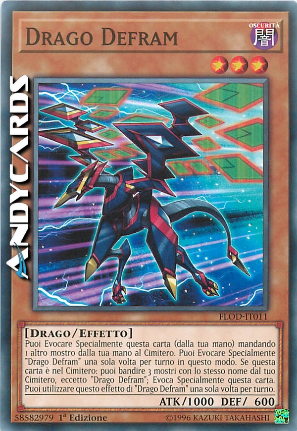 Clicca per ulteriori dettagli di - DRAGO DEFRAM - DRAGO DEFRAM
