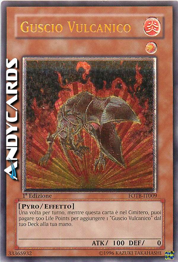 Clicca per ulteriori dettagli di - GUSCIO VULCANICO - GUSCIO VULCANICO