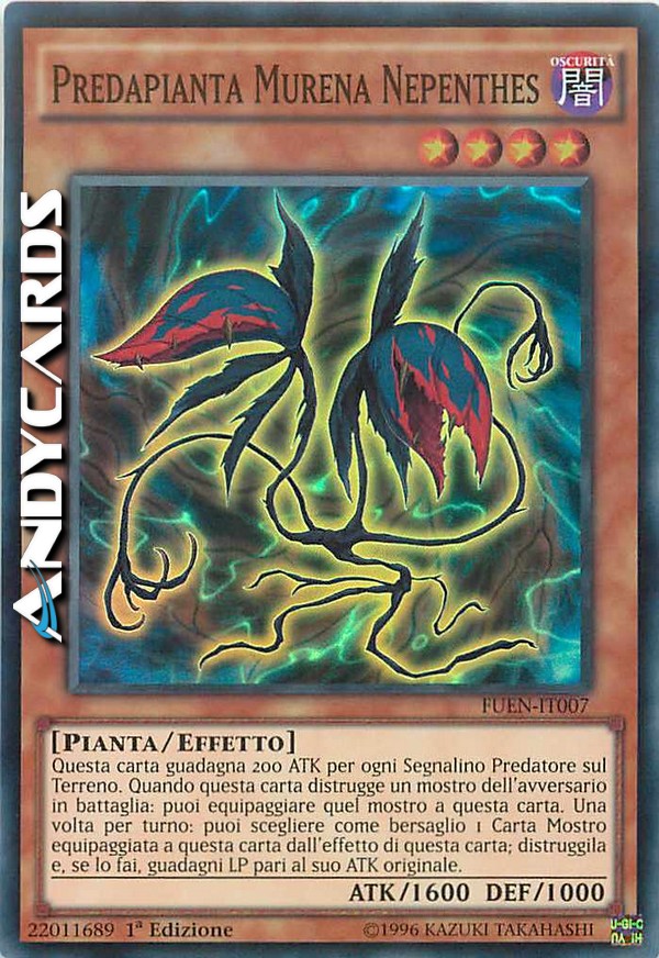 Clicca per ulteriori dettagli di - PREDAPIANTA MURENA NEPENTHES - PREDAPIANTA MURENA NEPENTHES