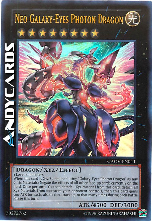 ULTRA RARA 1°ED MINT YU GI OH NEO CIPHER DRAGO OCCHI GALATTICI DPDG-IT039