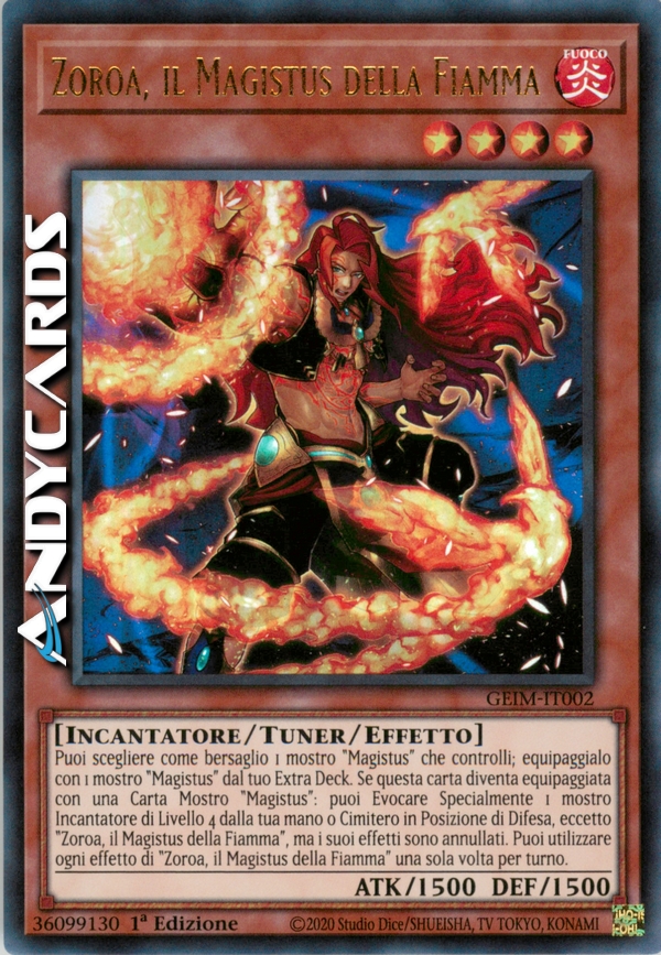 Clicca per ulteriori dettagli di - ZOROA, IL MAGISTUS DELLA FIAMMA - ZOROA, IL MAGISTUS DELLA FIAMMA