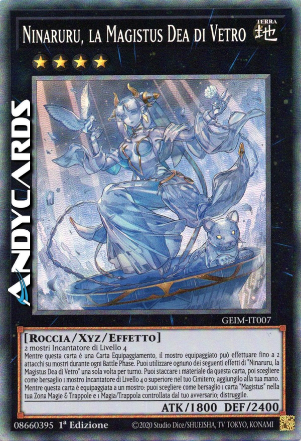Clicca per ulteriori dettagli di - NINARURU, LA MAGISTUS DEA DI VETRO - NINARURU, LA MAGISTUS DEA DI VETRO