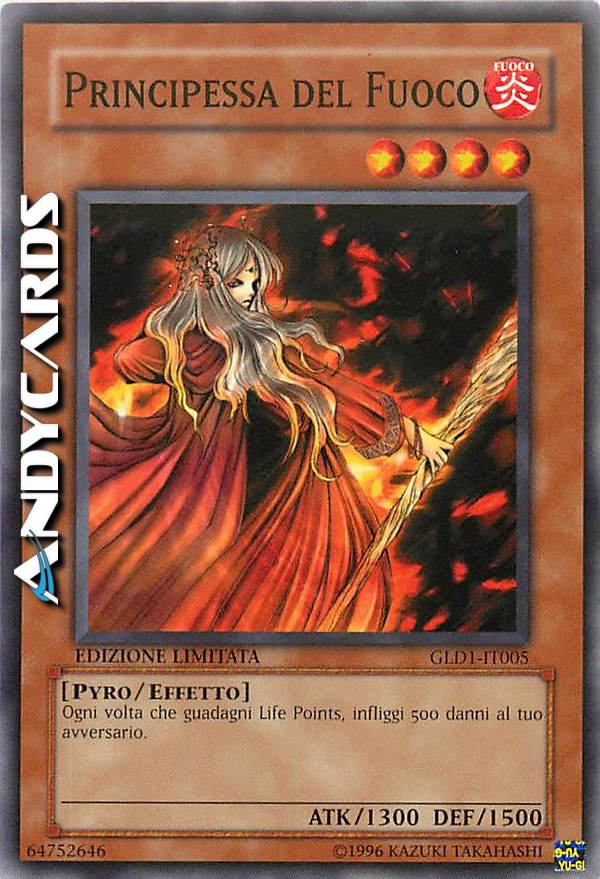Clicca per ulteriori dettagli di - PRINCIPESSA DEL FUOCO - PRINCIPESSA DEL FUOCO