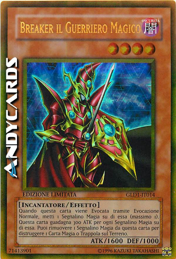 Clicca per ulteriori dettagli di - BREAKER IL GUERRIERO MAGICO - BREAKER IL GUERRIERO MAGICO