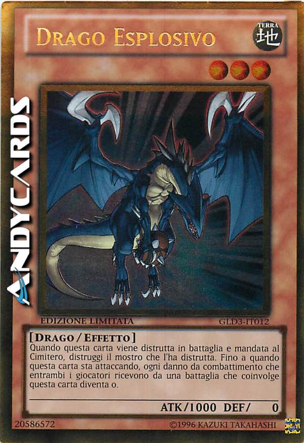 Clicca per ulteriori dettagli di - DRAGO ESPLOSIVO - DRAGO ESPLOSIVO