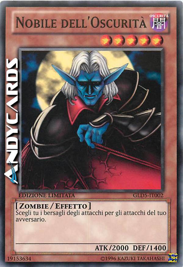 Clicca per ulteriori dettagli di - NOBILE DELL'OSCURITÀ - NOBILE DELL'OSCURITÀ