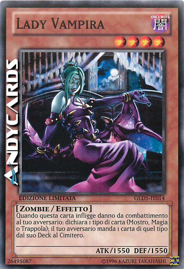 Clicca per ulteriori dettagli di - LADY VAMPIRA - LADY VAMPIRA