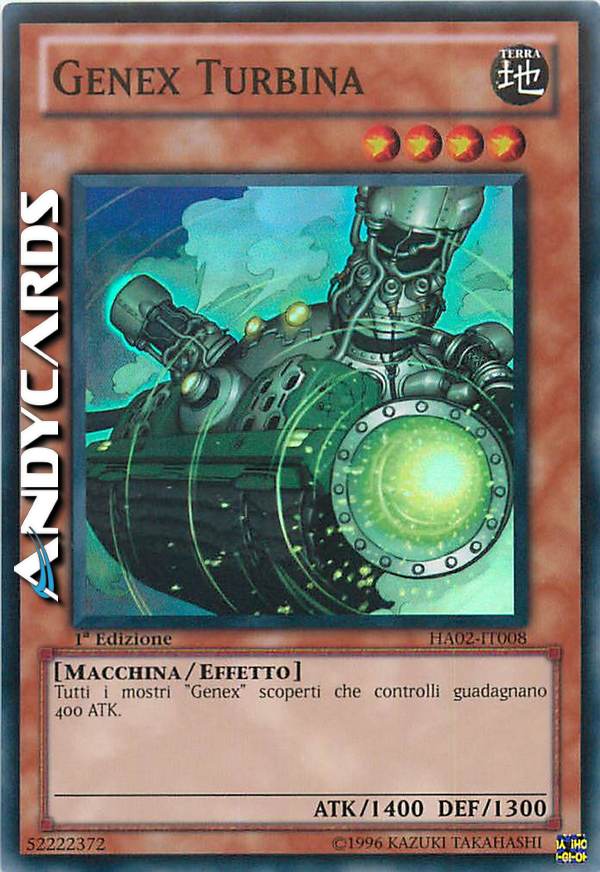 Clicca per ulteriori dettagli di - GENEX TURBINA - GENEX TURBINA