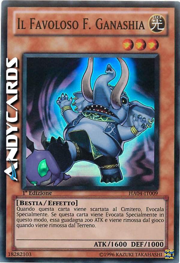 Clicca per ulteriori dettagli di - IL FAVOLOSO F. GANASHIA - IL FAVOLOSO F. GANASHIA