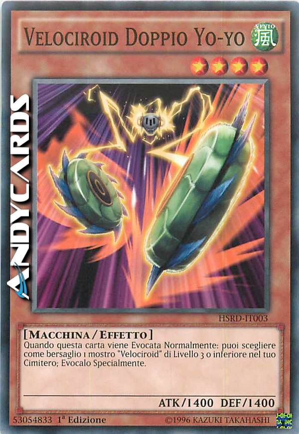 Clicca per ulteriori dettagli di - VELOCIROID DOPPIO YO-YO - VELOCIROID DOPPIO YO-YO