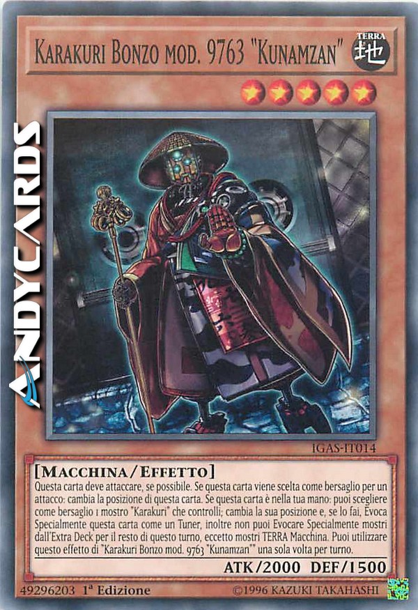 Clicca per ulteriori dettagli di - KARAKURI BONZO MOD. 9763 - KARAKURI BONZO MOD. 9763