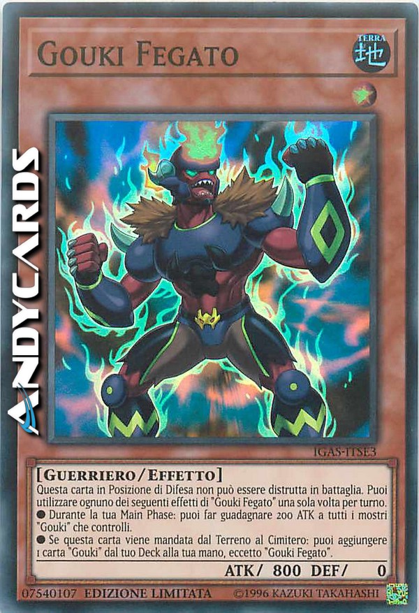 Clicca per ulteriori dettagli di - GOUKI FEGATO - GOUKI FEGATO