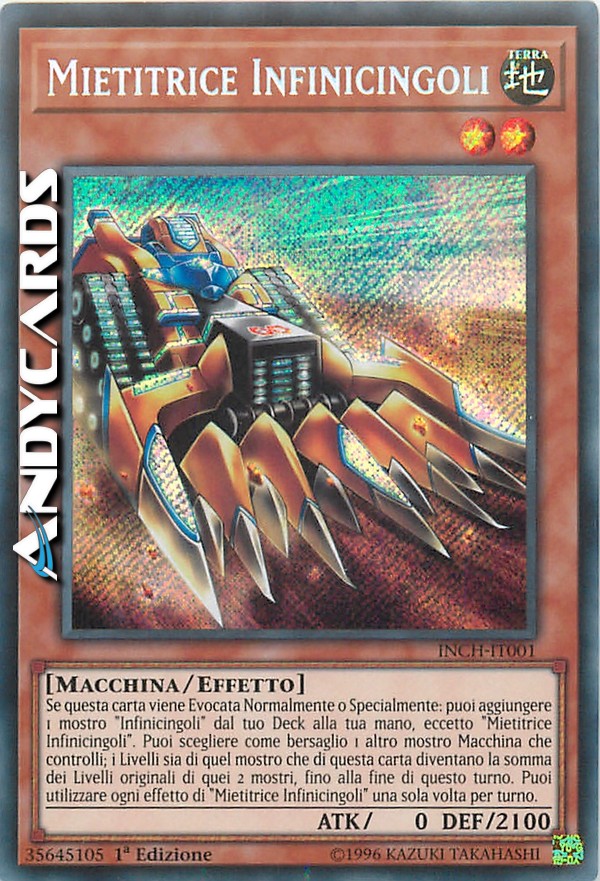 Clicca per ulteriori dettagli di - MIETITRICE INFINICINGOLI - MIETITRICE INFINICINGOLI