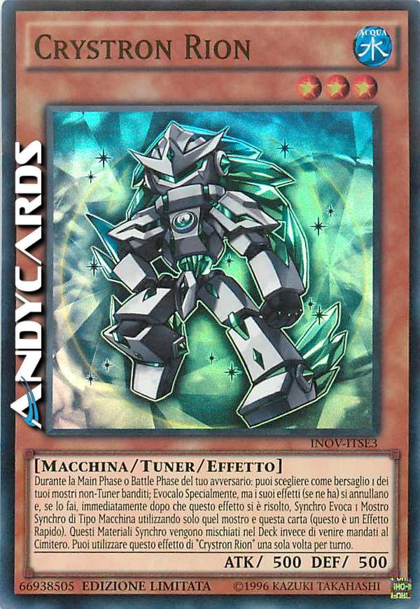 Clicca per ulteriori dettagli di - CRYSTRON RION - CRYSTRON RION