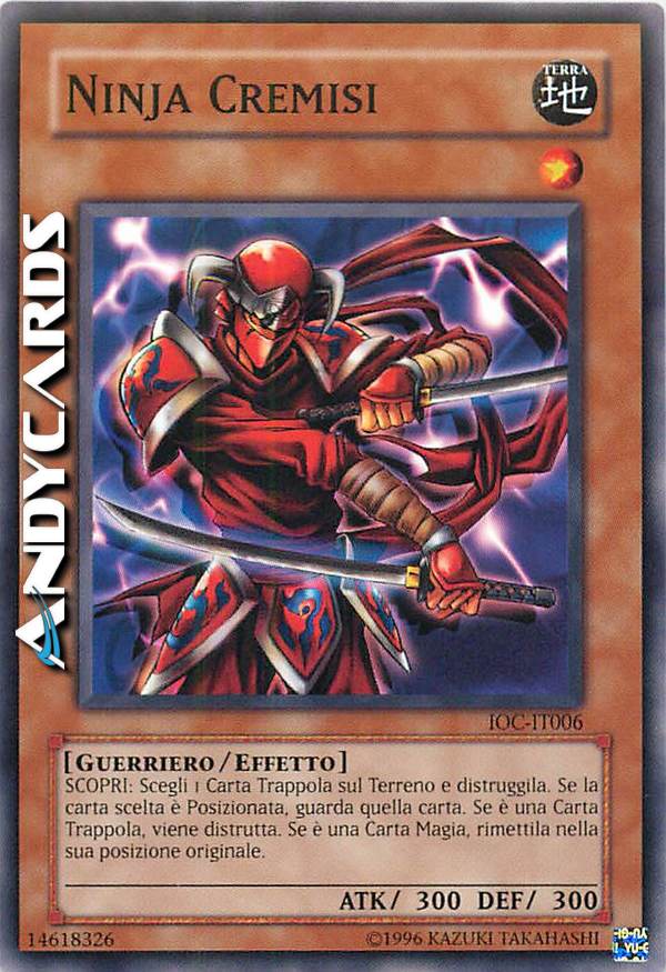 Clicca per ulteriori dettagli di - NINJA CREMISI - NINJA CREMISI