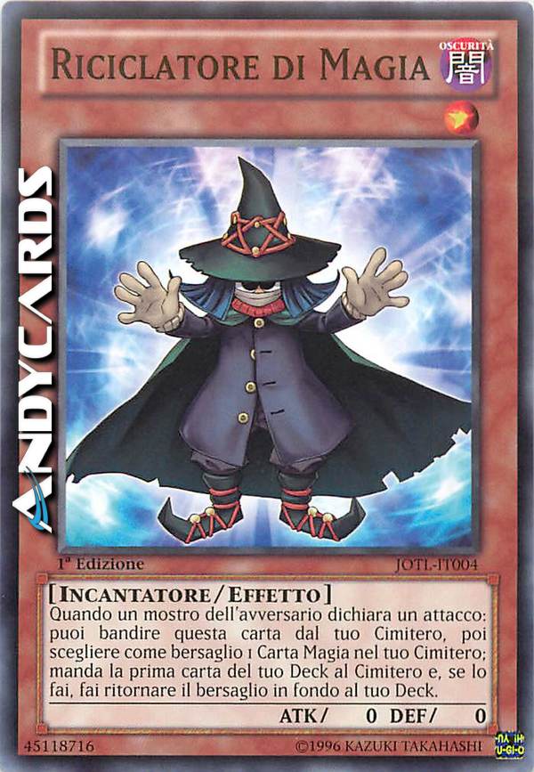 Clicca per ulteriori dettagli di - RICICLATORE DI MAGIA - RICICLATORE DI MAGIA