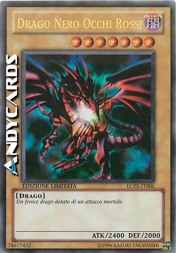 Clicca per ulteriori dettagli di - DRAGO NERO OCCHI ROSSI - DRAGO NERO OCCHI ROSSI
