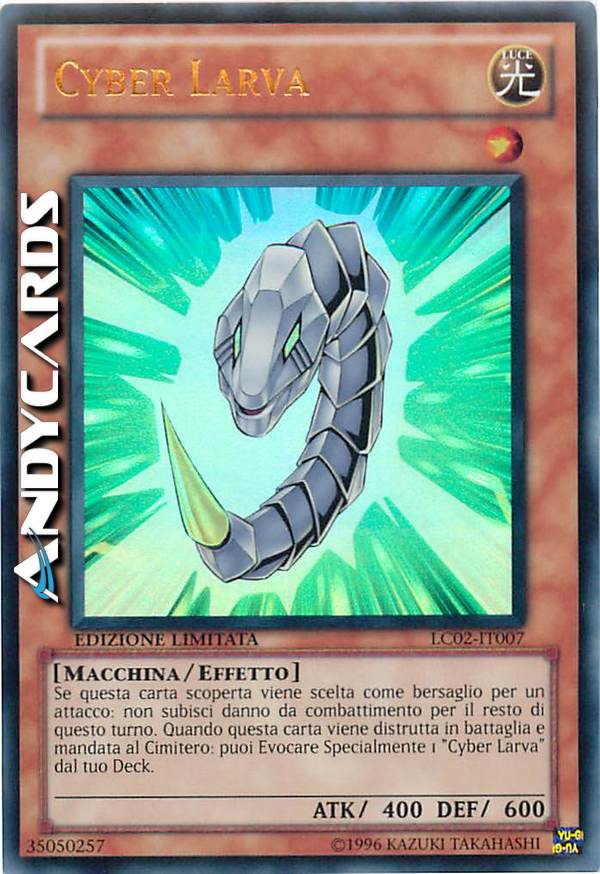 Clicca per ulteriori dettagli di - CYBER LARVA - CYBER LARVA
