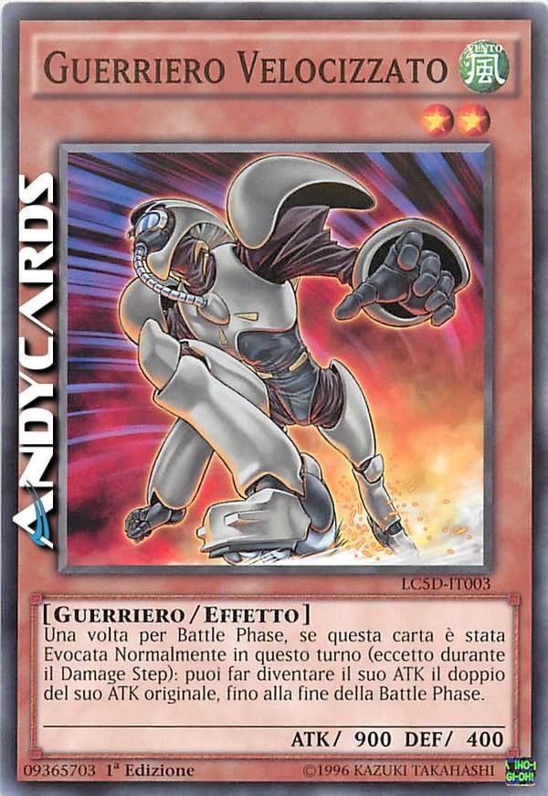 Clicca per ulteriori dettagli di - GUERRIERO VELOCIZZATO - GUERRIERO VELOCIZZATO