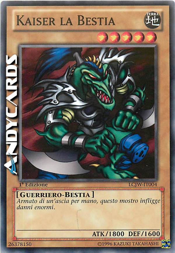 Clicca per ulteriori dettagli di - KAISER LA BESTIA - KAISER LA BESTIA