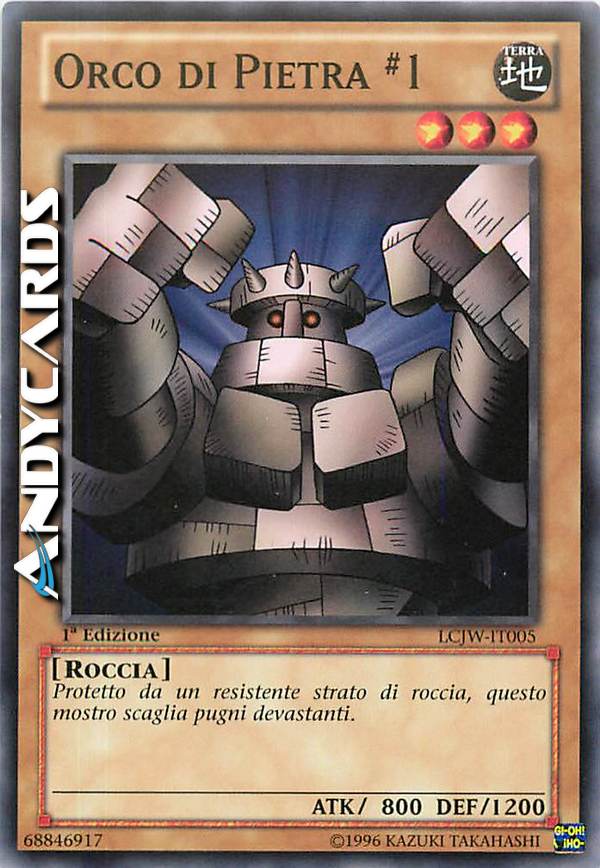 Clicca per ulteriori dettagli di - ORCO DI PIETRA #1 - ORCO DI PIETRA #1