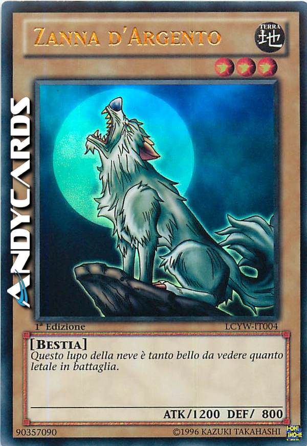 Clicca per ulteriori dettagli di - ZANNA D'ARGENTO - ZANNA D'ARGENTO