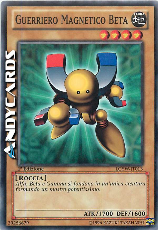 Clicca per ulteriori dettagli di - GUERRIERO MAGNETICO BETA - GUERRIERO MAGNETICO BETA
