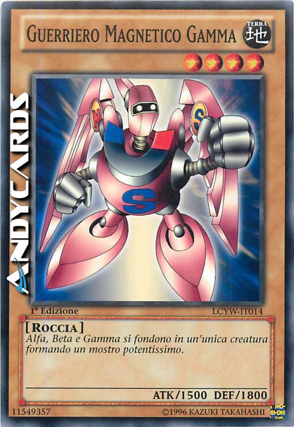 Clicca per ulteriori dettagli di - GUERRIERO MAGNETICO GAMMA - GUERRIERO MAGNETICO GAMMA