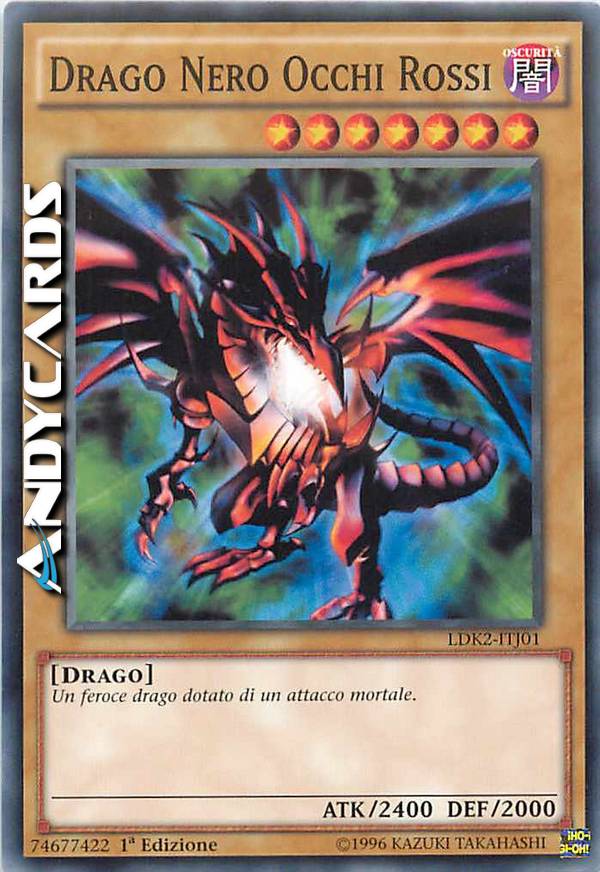 Clicca per ulteriori dettagli di - DRAGO NERO OCCHI ROSSI - DRAGO NERO OCCHI ROSSI