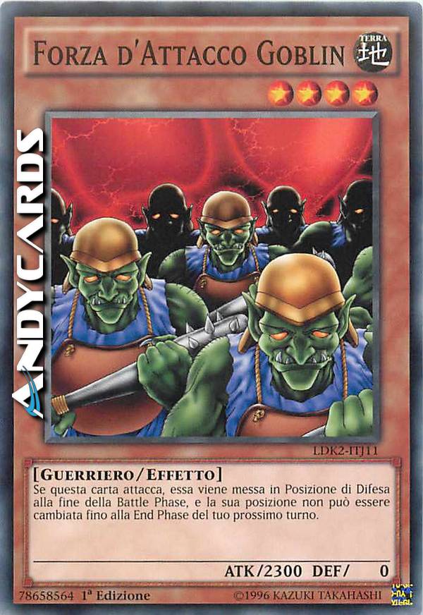 Clicca per ulteriori dettagli di - FORZA D'ATTACCO GOBLIN - FORZA D'ATTACCO GOBLIN