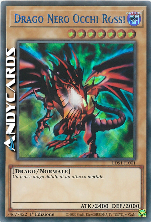 Clicca per ulteriori dettagli di - DRAGO NERO OCCHI ROSSI - DRAGO NERO OCCHI ROSSI