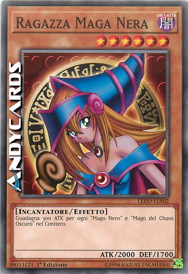 Clicca per ulteriori dettagli di - RAGAZZA MAGA NERA - RAGAZZA MAGA NERA