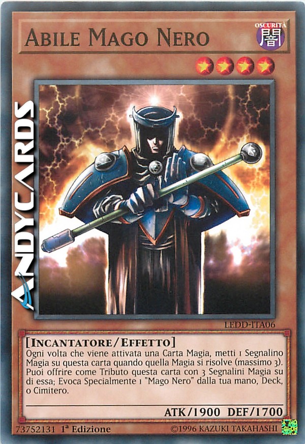 Clicca per ulteriori dettagli di - ABILE MAGO NERO - ABILE MAGO NERO