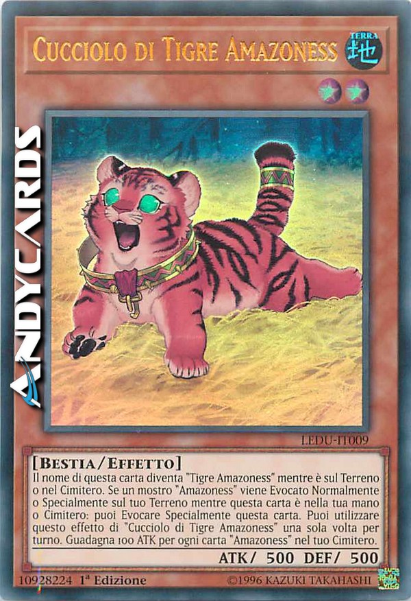 Clicca per ulteriori dettagli di - CUCCIOLO DI TIGRE AMAZONESS - CUCCIOLO DI TIGRE AMAZONESS