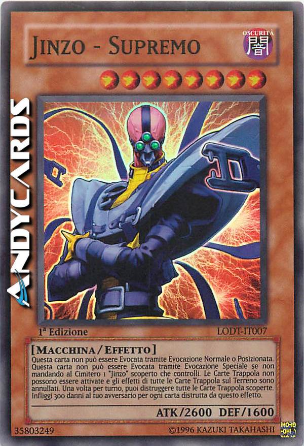 Clicca per ulteriori dettagli di - JINZO - SUPREMO - JINZO - SUPREMO