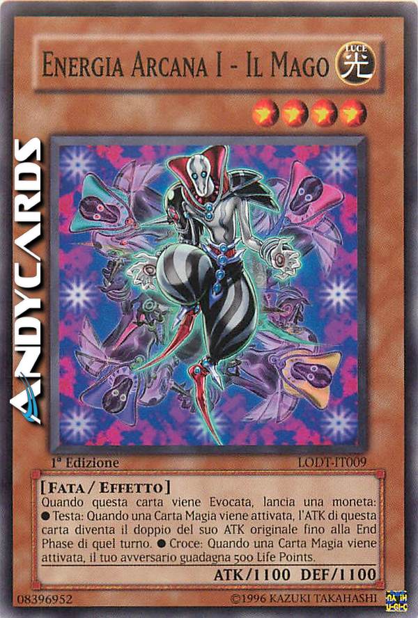 Clicca per ulteriori dettagli di - ENERGIA ARCANA I - IL MAGO - ENERGIA ARCANA I - IL MAGO