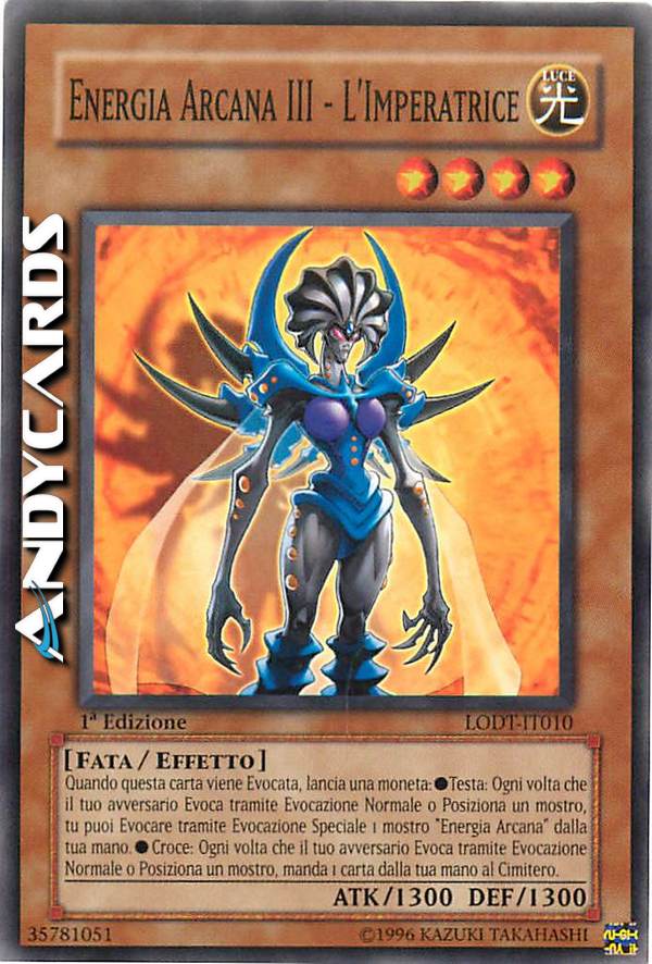 Clicca per ulteriori dettagli di - ENERGIA ARCANA III - L'IMPERATRICE - ENERGIA ARCANA III - L'IMPERATRICE