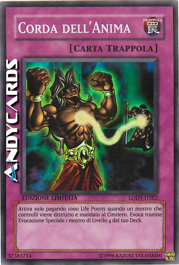 Clicca per ulteriori dettagli di - CORDA DELL'ANIMA - CORDA DELL'ANIMA