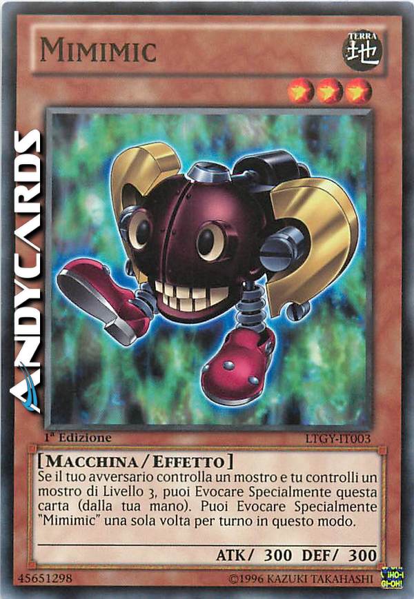 Clicca per ulteriori dettagli di - MIMIMIC - MIMIMIC