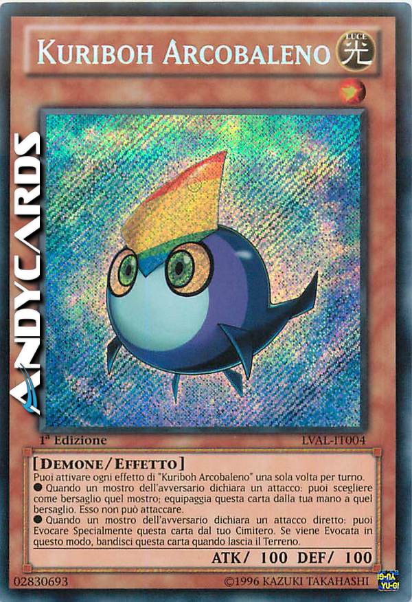 Clicca per ulteriori dettagli di - KURIBOH ARCOBALENO - KURIBOH ARCOBALENO