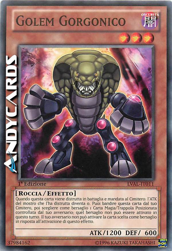 Clicca per ulteriori dettagli di - GOLEM GORGONICO - GOLEM GORGONICO