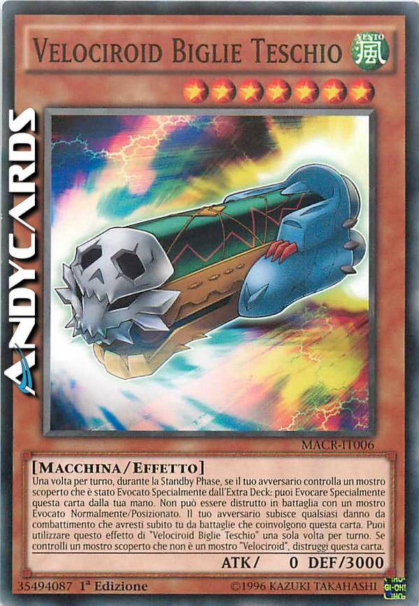 Clicca per ulteriori dettagli di - VELOCIROID BIGLIE TESCHIO - VELOCIROID BIGLIE TESCHIO