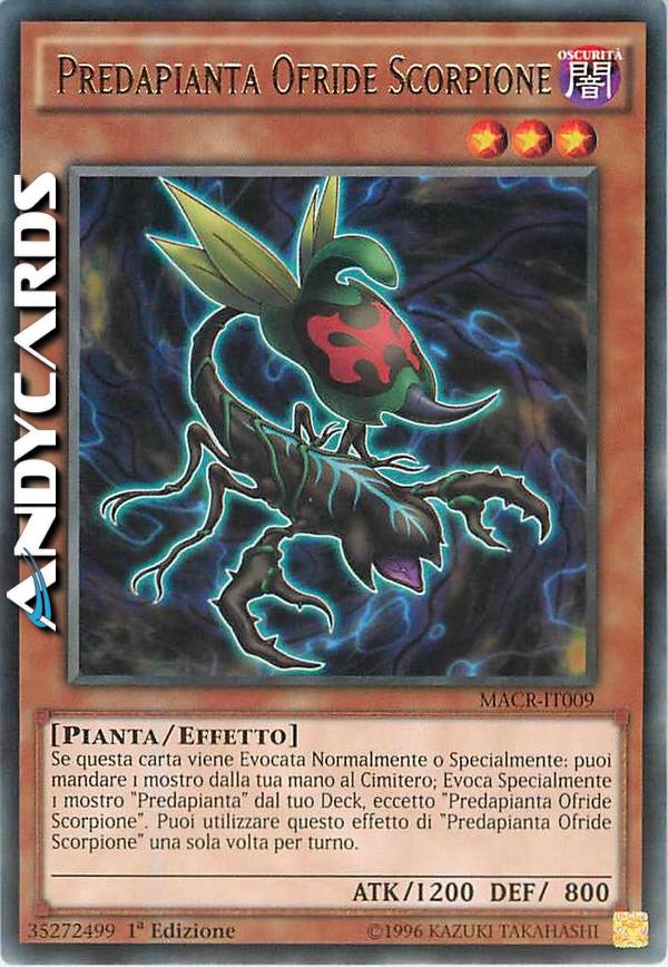Clicca per ulteriori dettagli di - PREDAPIANTA OFRIDE SCORPIONE - PREDAPIANTA OFRIDE SCORPIONE