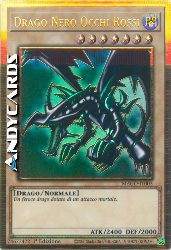 Clicca per ulteriori dettagli di - DRAGO NERO OCCHI ROSSI - DRAGO NERO OCCHI ROSSI