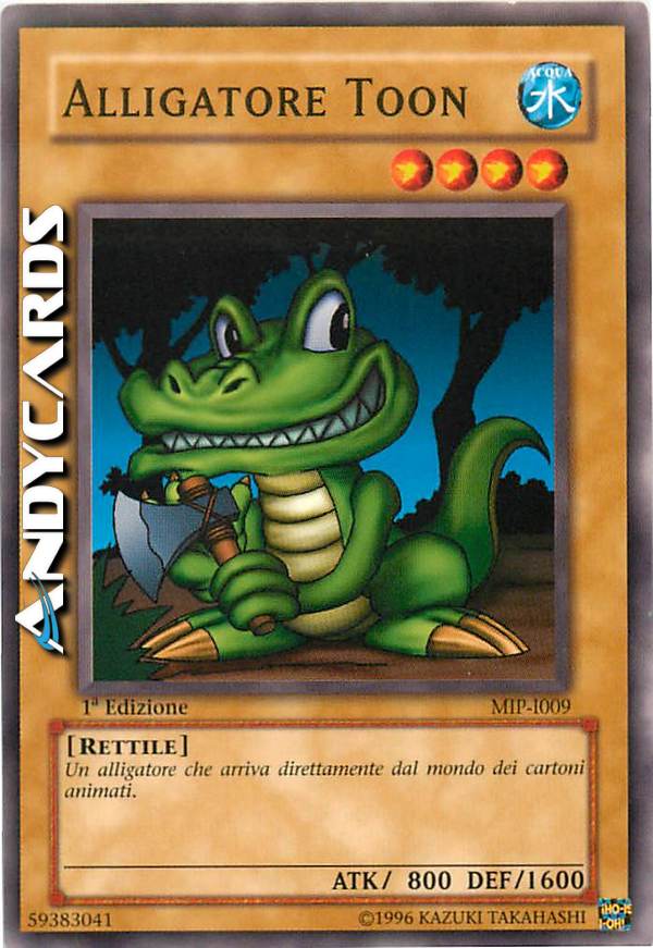 Clicca per ulteriori dettagli di - ALLIGATORE TOON - ALLIGATORE TOON