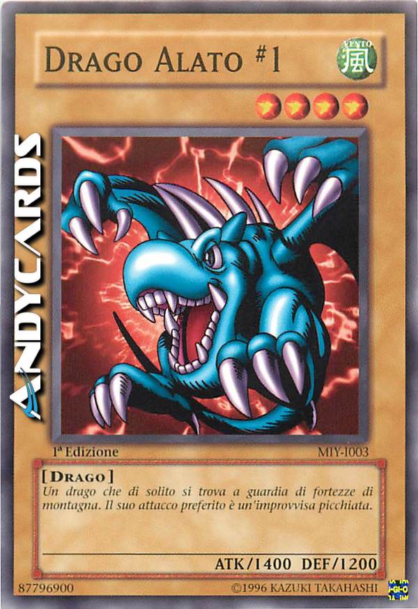Clicca per ulteriori dettagli di - DRAGO ALATO #1 - DRAGO ALATO #1