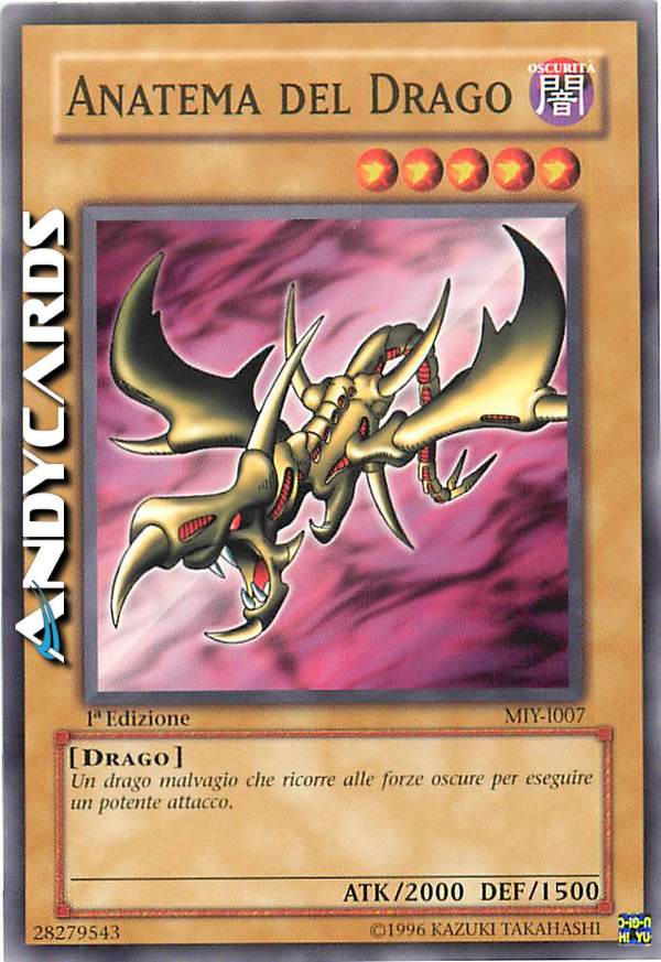Clicca per ulteriori dettagli di - ANATEMA DEL DRAGO - ANATEMA DEL DRAGO