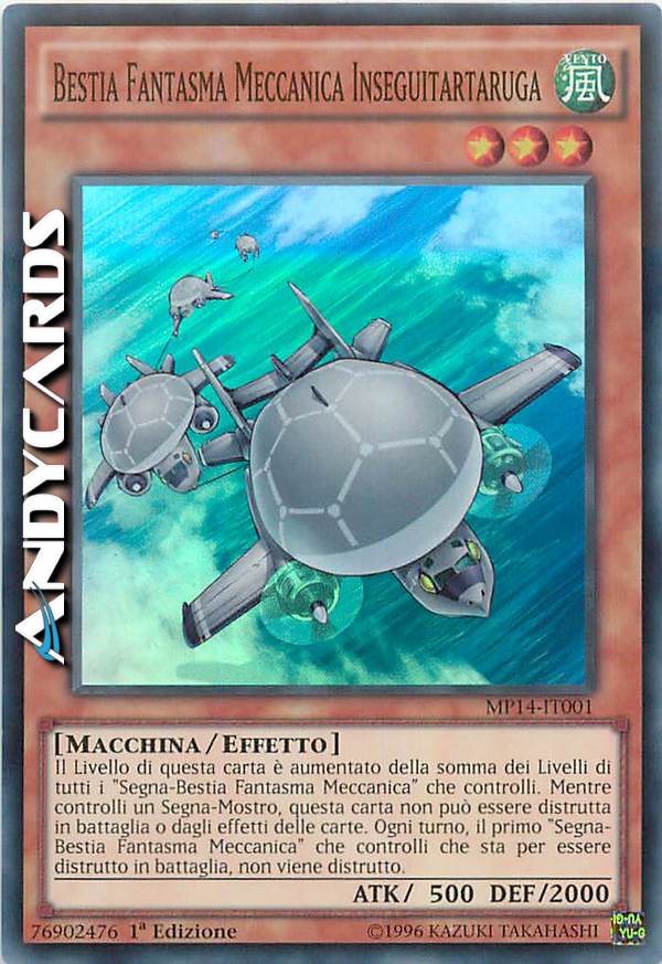 Clicca per ulteriori dettagli di - BESTIA FANTASMA MECCANICA INSEGUITARTARUGA - BESTIA FANTASMA MECCANICA INSEGUITARTARUGA