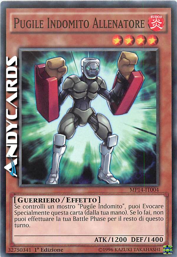 Clicca per ulteriori dettagli di - PUGILE INDOMITO ALLENATORE - PUGILE INDOMITO ALLENATORE