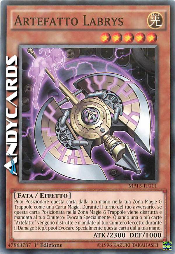 Clicca per ulteriori dettagli di - ARTEFATTO - LABRYS - ARTEFATTO - LABRYS